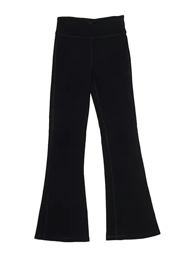 Pre-owned Yogalicious Kids' Active Pants In Black