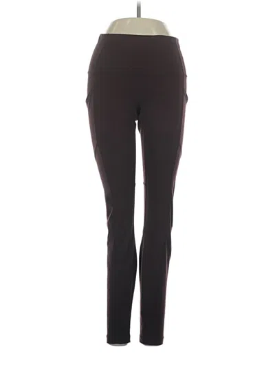 Pre-owned Yogalicious Active Pants In Black