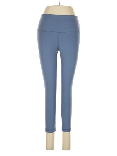 Pre-owned Yogalicious Active Pants In Blue