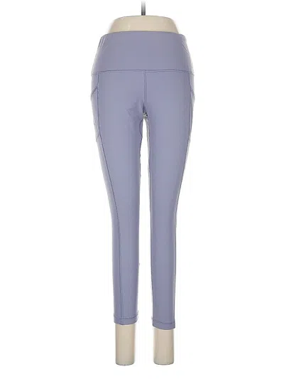 Pre-owned Yogalicious Active Pants In Blue