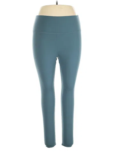 Pre-owned Yogalicious Active Pants In Blue