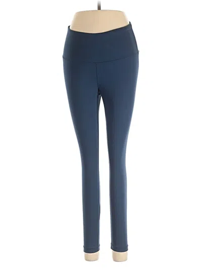Pre-owned Yogalicious Active Pants In Blue