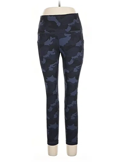 Pre-owned Yogalicious Active Pants In Blue