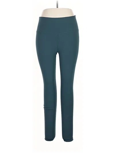 Pre-owned Yogalicious Active Pants In Blue