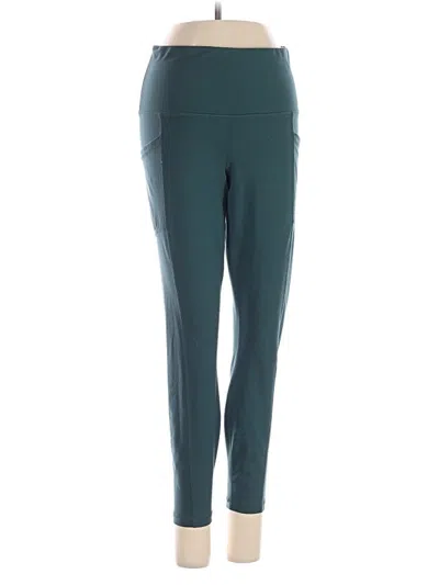 Pre-owned Yogalicious Active Pants In Blue