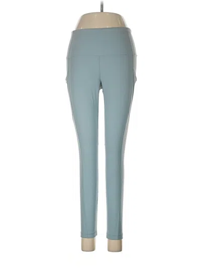 Pre-owned Yogalicious Active Pants In Blue