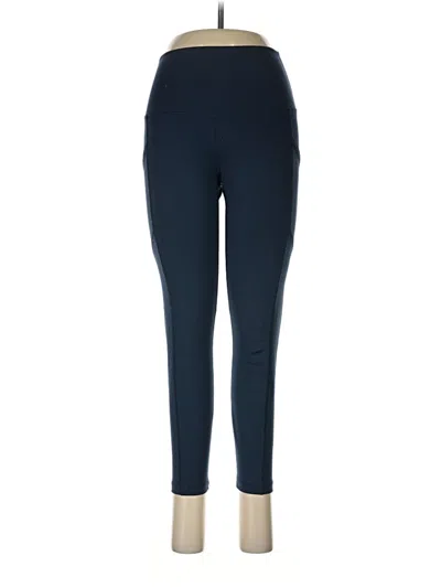 Pre-owned Yogalicious Active Pants In Blue