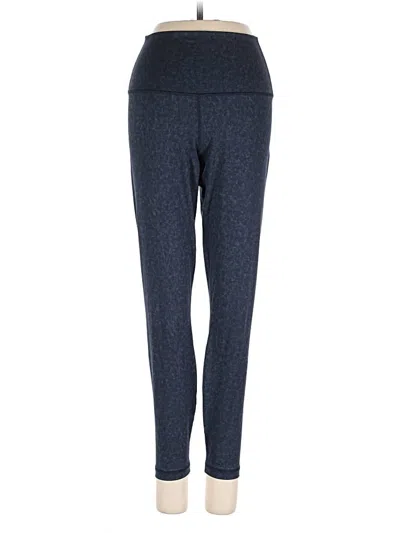 Pre-owned Yogalicious Active Pants In Blue