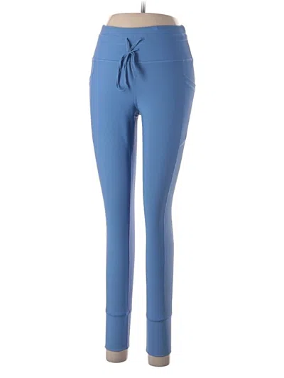 Pre-owned Yogalicious Active Pants In Blue