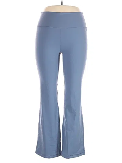 Pre-owned Yogalicious Active Pants In Blue