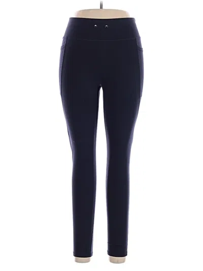 Pre-owned Yogalicious Active Pants In Blue