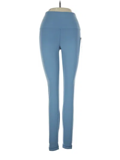 Pre-owned Yogalicious Active Pants In Blue