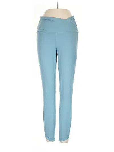 Pre-owned Yogalicious Active Pants In Blue