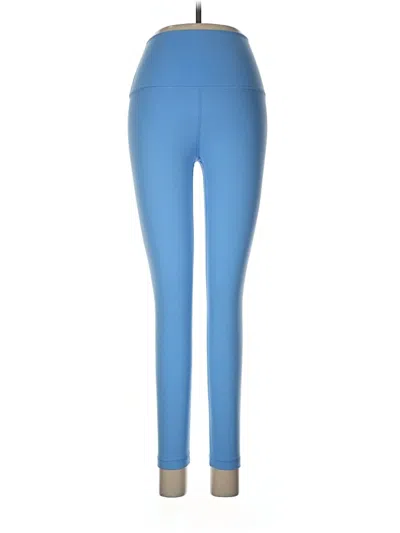 Pre-owned Yogalicious Active Pants In Blue