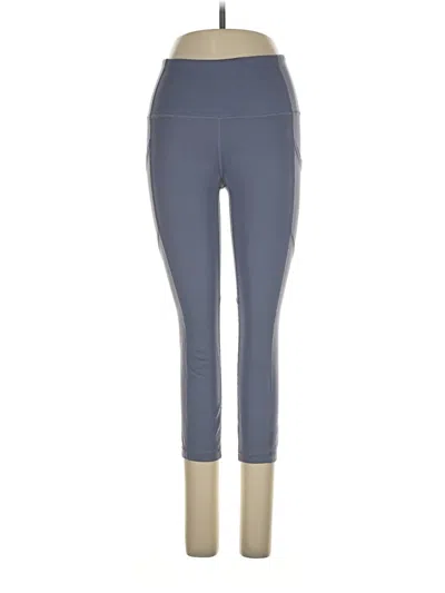 Pre-owned Yogalicious Active Pants In Blue
