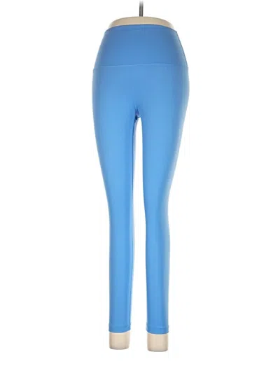 Pre-owned Yogalicious Active Pants In Blue