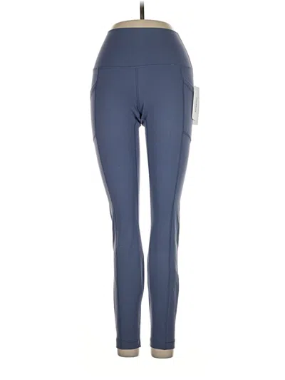 Pre-owned Yogalicious Active Pants In Blue