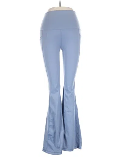 Pre-owned Yogalicious Active Pants In Blue