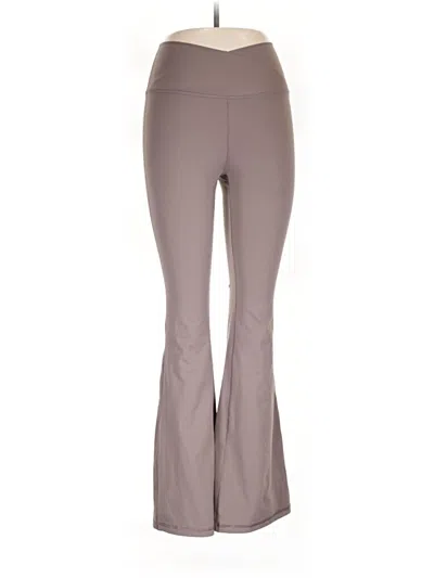 Pre-owned Yogalicious Active Pants In Brown