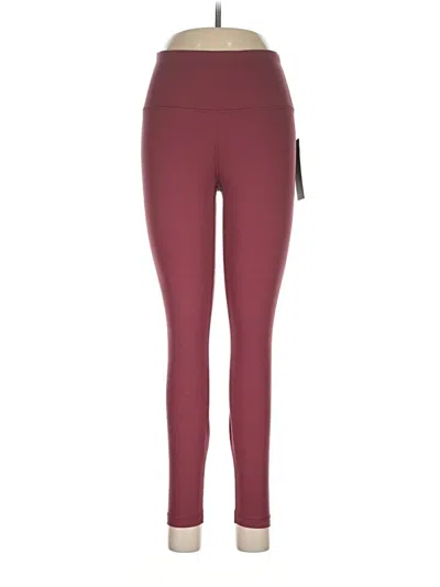 Yogalicious Active Pants In Burgundy