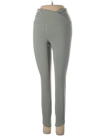 Pre-owned Yogalicious Active Pants In Gray