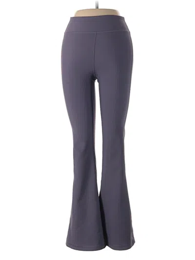 Pre-owned Yogalicious Active Pants In Gray