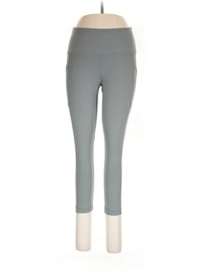Pre-owned Yogalicious Active Pants In Gray
