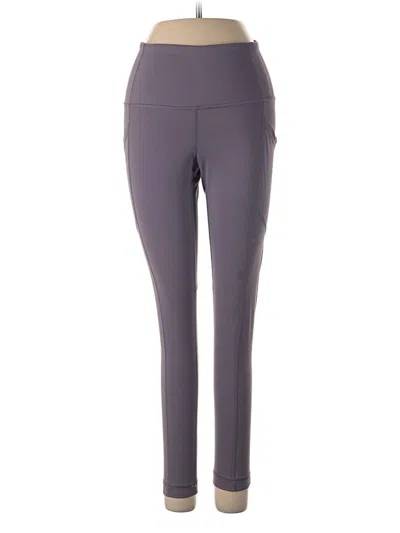 Pre-owned Yogalicious Active Pants In Gray
