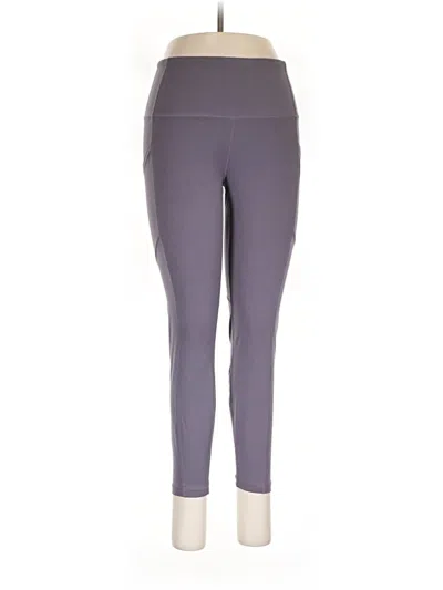 Pre-owned Yogalicious Active Pants In Gray