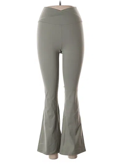 Pre-owned Yogalicious Active Pants In Gray