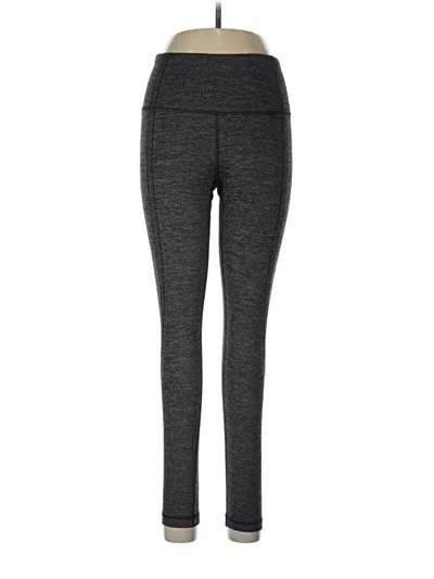 Pre-owned Yogalicious Active Pants In Gray