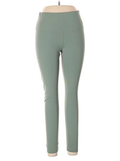 Pre-owned Yogalicious Active Pants In Green