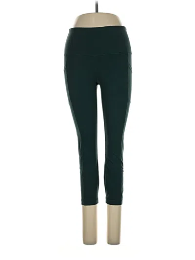 Pre-owned Yogalicious Active Pants In Green