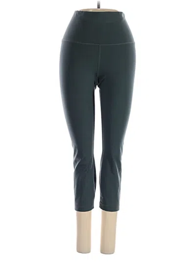 Pre-owned Yogalicious Active Pants In Green