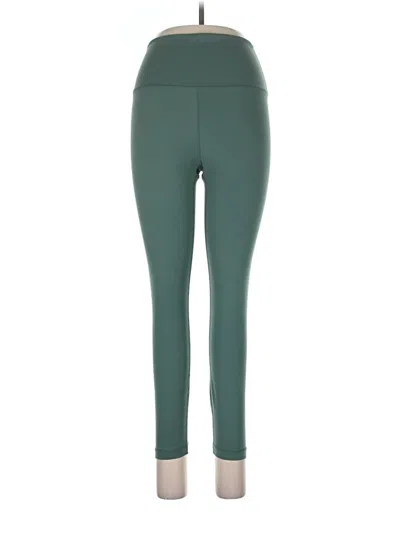 Pre-owned Yogalicious Active Pants In Green