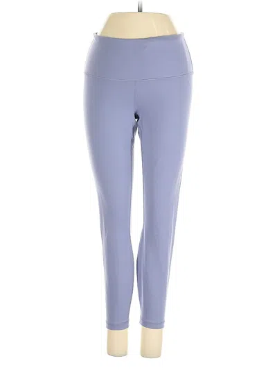 Pre-owned Yogalicious Active Pants In Purple