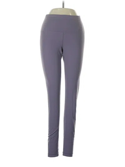 Pre-owned Yogalicious Active Pants In Purple