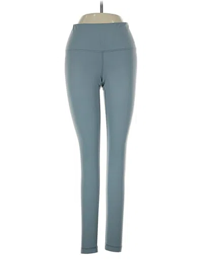 Pre-owned Yogalicious Active Pants In Teal