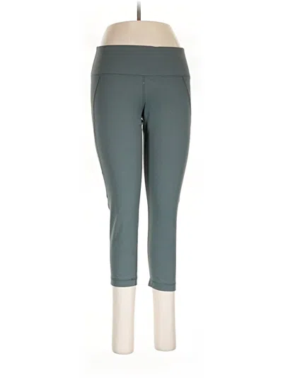 Pre-owned Yogalicious Active Pants In Teal