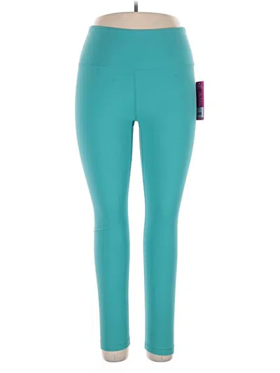 Yogalicious Active Pants In Teal