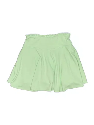 Pre-owned Yogalicious Kids' Active Skirt In Green