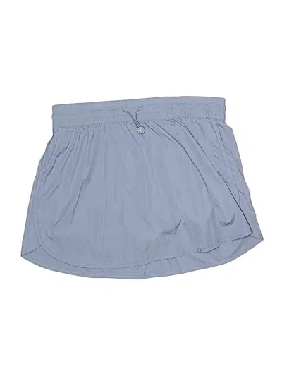 Pre-owned Yogalicious Active Skort In Blue
