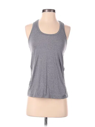 Pre-owned Yogalicious Active T-shirt In Gray