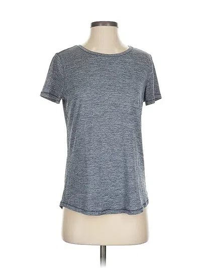 Pre-owned Yogalicious Active T-shirt In Gray