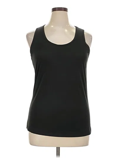 Pre-owned Yogalicious Active Tank Top In Black