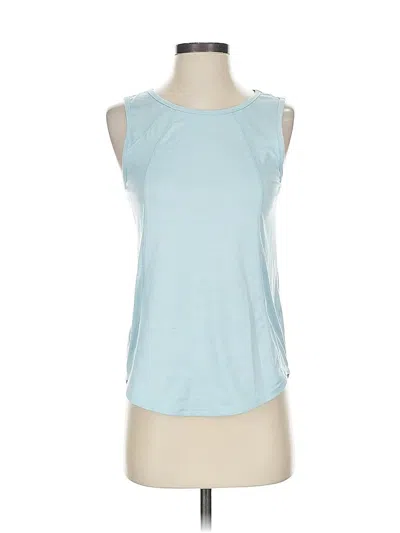 Pre-owned Yogalicious Active Tank Top In Blue