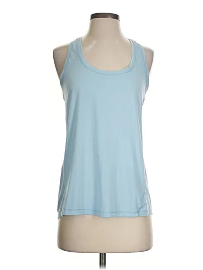 Pre-owned Yogalicious Active Tank Top In Blue