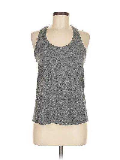 Pre-owned Yogalicious Active Tank Top In Gray