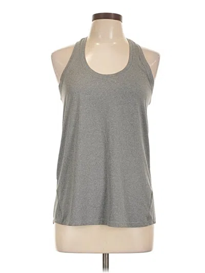 Pre-owned Yogalicious Active Tank Top In Gray
