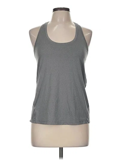 Pre-owned Yogalicious Active Tank Top In Gray